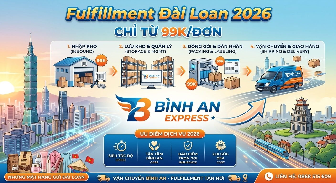 Fulfillment Đài Loan 2026